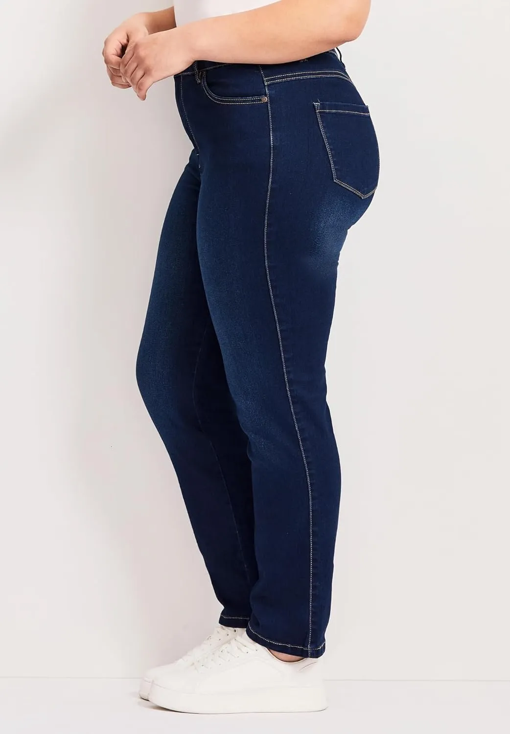 Women's Plus Size Butter Denim Straight Leg Jean