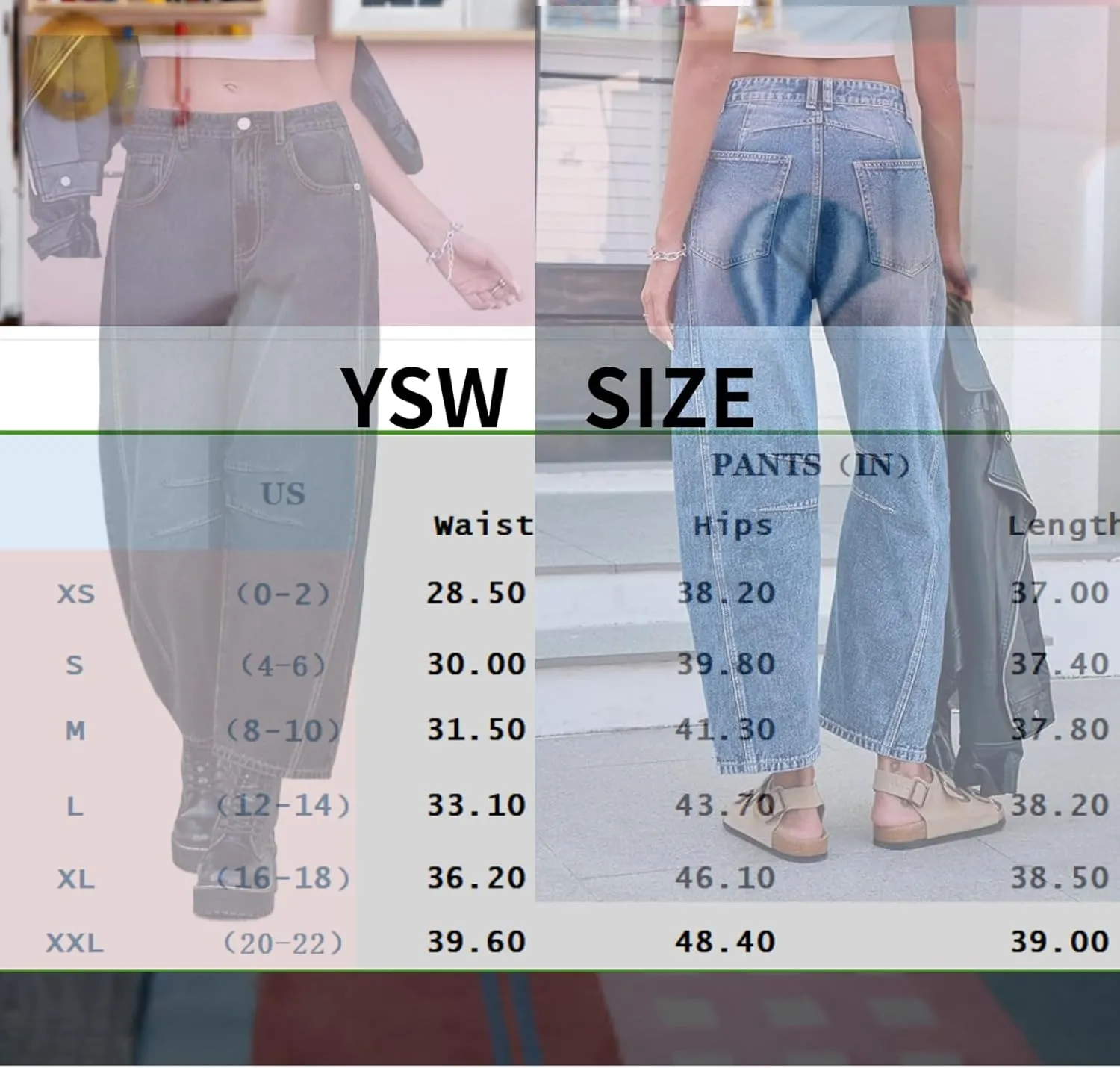 YSW Cheetah Barrel Jeans Women Leopard Print Jean Y2k Mid Rise Baggy Boyfriend Wide Leg Ankle Boho Pants